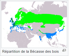 Répartition dans le monde